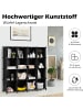 COSTWAY DIY Würfelregal in Schwarz