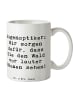 Mr. & Mrs. Panda Kaffeetasse Spruch Augenoptiker Klarblick mit S... in Weiß