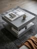 KADIMA DESIGN Couchtisch 60x60x34 cm Sofatisch in Beton-Optik Modern, Design in Grau