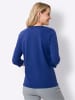 Sieh an! 3/4-Arm-Shirt in royalblau