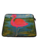 Mr. & Mrs. Panda Laptop Tasche Flamingo Classic Design ohne Spruch in Weiß