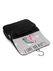 Mr. & Mrs. Panda Make-Up Tasche Axolotl Liebe mit Spruch in Grau Pastell