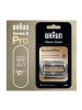 Braun Series 9 Pro  KP 94M Ersatzscherteil in Silber