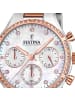 Festina Chronograph-Armbanduhr Festina Boyfriend silber, rose mittel (ca. 36mm)