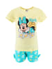 Disney Minnie Mouse 2tlg. Outfit: Schlafanzug Sommer Shirt und Hose in Gelb