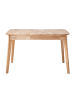 CALICOSY Esstisch SOLINE in Dunkles - (W)120  x (H)75  x (L)80 cm
