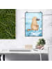 Mr. & Mrs. Panda Poster Schnabeltier Mut ohne Spruch in OZeichenanblue