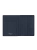 Redolz Leather Essentials HF Geldbörse RFID Leder 9,5 cm ausklappbar in navy