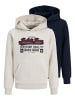 JACK & JONES Junior 2er-Pack Kapuzenpullover in Sky Captain