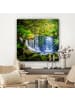 MuchoWow Leinwand bilder Dschungel Wasserfall (BxH)
