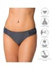 Aquarti Aquarti Damen Bikinihose mit seitlichen Raffungen in graphit