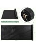 COSTWAY Unkrautvlies 50x1m-60 g/m² in Schwarz
