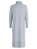 Betty Barclay Strickkleid mit hohem Kragen in Grey Melange