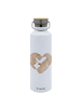 Mr. & Mrs. Panda Thermosflasche Otter Herz ohne Spruch in Weiß