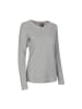 IDENTITY T-Shirt elegant in Grau meliert