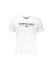 North Sails Weißes Baumwoll-T-Shirt