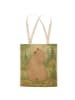 Mr. & Mrs. Panda Shopper-Tasche Bär Schulterblick Design ohne Sp... in Weiß