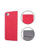COFI 1453 Smart Magnet Case Handyhülle mit Kartenfach und Magnetverschluss kompa in Rot