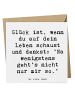 Mr. & Mrs. Panda Deluxe Karte Spruch Glück GemeinMensch mit Spruch in Weiß