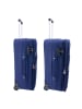 Gladiator 2100 2 Rollen Trolley 61 cm mit Dehnfalte blue