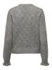 JDY Pullover in Light Grey Melange