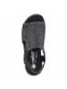 rieker Sandalette in schwarz