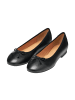 Geox Lederballerinas „New Palmaria“ Schwarz