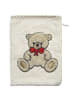 Wörner Waschhandschuh - Teddy Natur in beige,motiv