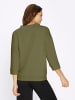 WITT WEIDEN Sweatshirt in oliv