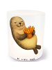 Mr. & Mrs. Panda Teelichthalter Robbe Pommes ohne Spruch in Transparent