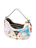 myMo Women Handbag in White Rose