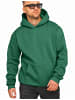 DAILY COTTON Kapuzenpullover - im Oversize Schnitt Unifarben - Kapuzenpullover Loose-Fit Oversize Hoodie Sweatshirt in Green College