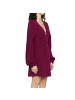 Fendi Lila Seide Casual Kleid