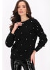 faina Women Sweater in Black