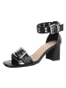 Ital-Design High-Heel Sandalette in Schwarz
