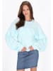 myMo Sweater in aqua
