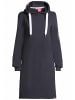 Salzhaut Sweatkleid für Damen in marineblau