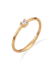 Elli DIAMONDS  Ring 925 Sterling Silber in Gold