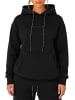 Reichstadt Damen Relaxed Fit Hoodie Marken-Stick in Black