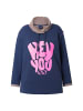LAURASØN Sweatshirt in navyblau