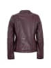 JILANI Lederjacke Lammnappa in Bordeaux