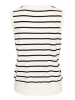 Kaffe Strickpullover KAlizza Regular fit in Chalk / Black stripe