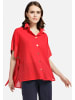 HELMIDGE Hemdbluse Bluse in rot