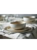 Studio Round Lunchteller North in Matte white/Matte sand