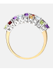 Diamant L'éternel Ring aus 375 Gelbgold mit Diamant mit Amethyst