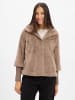 Zero  Jacke aus Kunstfell in taupe - 0002