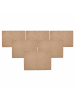 Ritzenhoff & Breker 6er Set Platzmatten Evara 43 x 30 cm in Creme