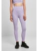 Urban Classics Urban Classics Damen Ladies High Waist Tech Leggings in lavender