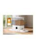 Rojeco 2-in-1 Trinkbrunnen & Futterautomat WLAN Weiß