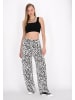 myMo ROCKS Women Pants in white black
